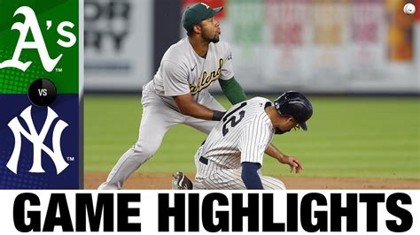 A's vs. Yankees Game Highlights (6/28/22) | MLB Highlights - Win Big Sports