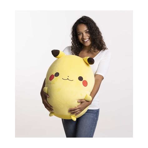 Pikachu Extra-Large Microbead Plush - 19 ¾ In. | Pokémon Center ...