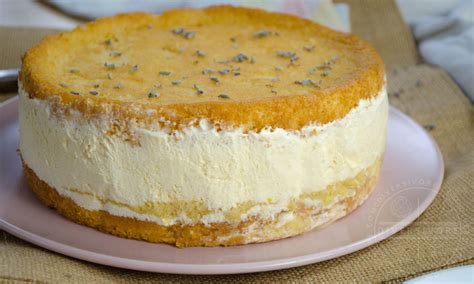 Lavender, Lemon & Honey Semifreddo Cake