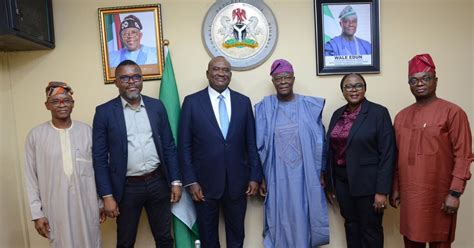 Unilever Nigeria's courtesy visit to the Minister of Finance, Coordinating Minister of the ...