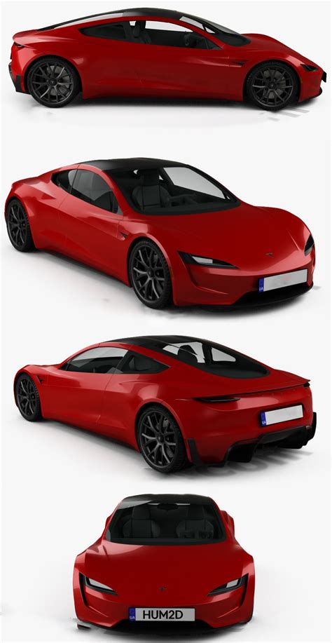 Tesla Roadster 2020 Clipart and Blueprint in PNG - Download Vehicles ...