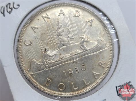 Canada Silver Dollar 1936 (SEE PICS!)