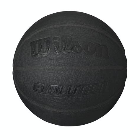 Wilson Evolution Black Edition Game Ball - Black - Wilson Basketball | Wilson Basketball ...