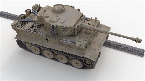 3D Tiger Tank - TurboSquid 1856148