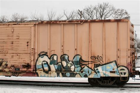 Freight Train Graffiti - Katrina Olson