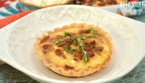 This savory tartlet recipe is fancy enough to impress, but easy to make at home. Fresh eggs ...