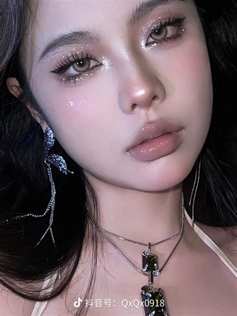 #douyin #makeup in 2022 | Ethereal makeup, Rhinestone makeup, Ulzzang makeup