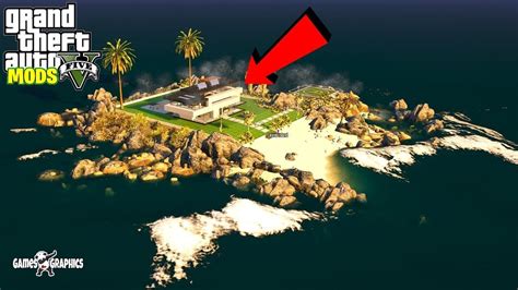 How to install Villa on the Island (House Mods) (2019) GTA 5 MODS | Island house, Gta, Gta 5 mods