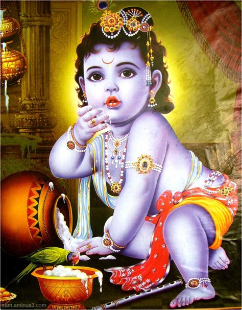 Krishna Divine Child - Art & Design Photos - KT.Sambandan Photoblog