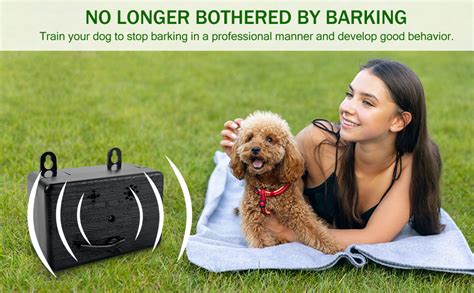 Amazon.com: Dog Bark Deterrent Devices, Anti Bark Device for Dogs, 4 Modes Bark Box, Barking Dog ...