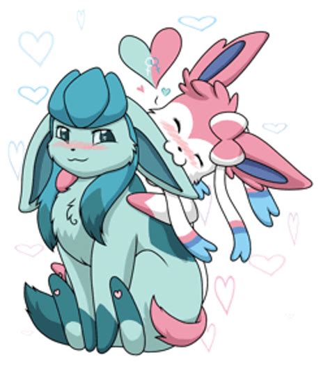 Request: Sylveon X Glaceon by Crystalstreak on DeviantArt