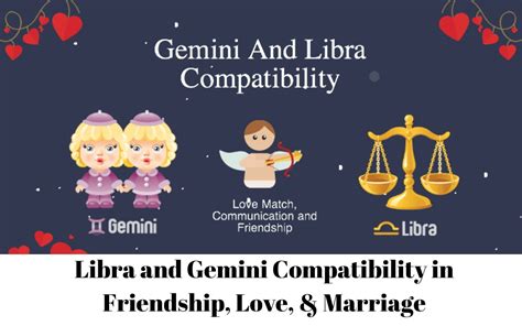 Libra and Gemini Compatibility in Friendship, Love, & Marriage