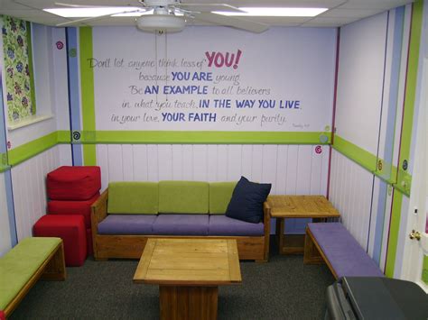 AFTER - Church Youth Room | Youth group rooms, Kids church rooms ...