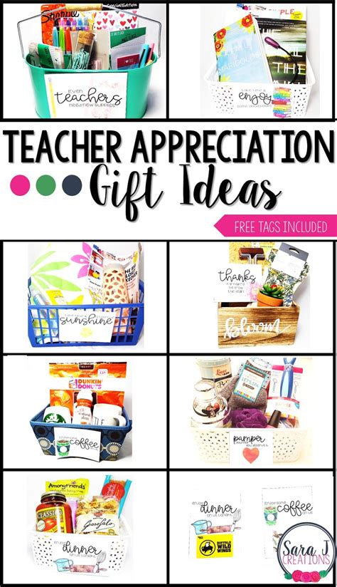 Teacher Appreciation Gift Ideas + Cards - Classroom Freebies