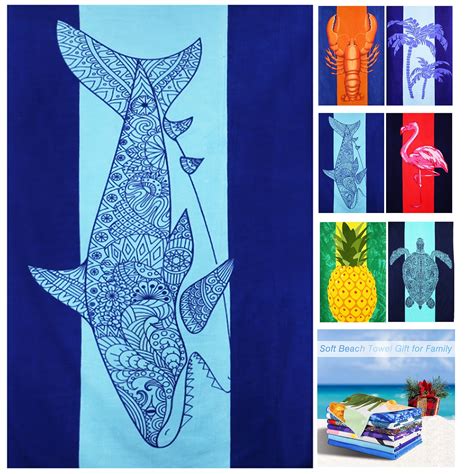 Microfiber Beach Towel 72' x 36' Oversized Towels Stuff Sand Free ...