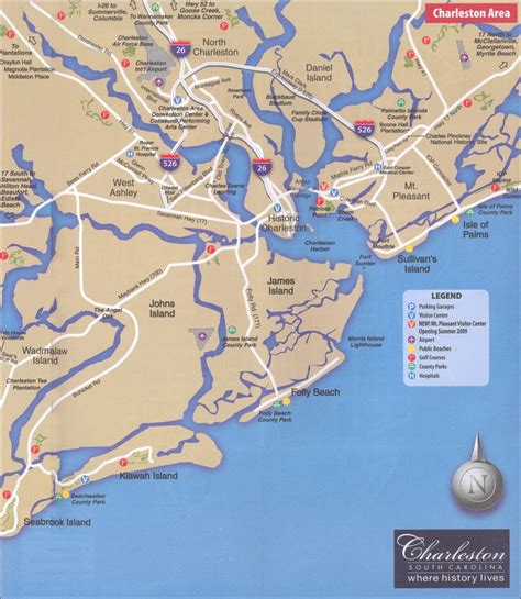 Helpful Charleston SC Maps (2024) | Public Restroom and Public Parking