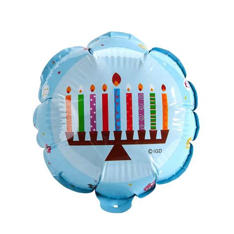 Mylar Hanukkah Balloon