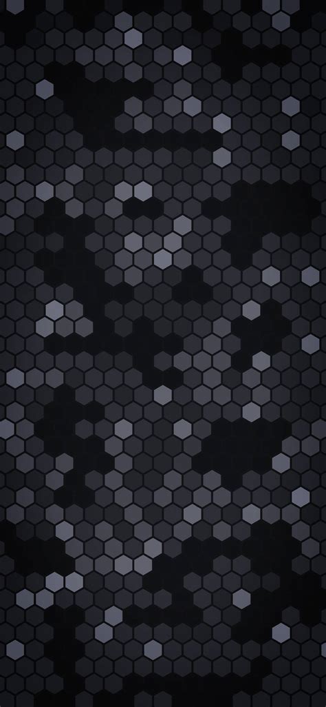 Download Black IPhone Honeycomb Wallpaper | Wallpapers.com