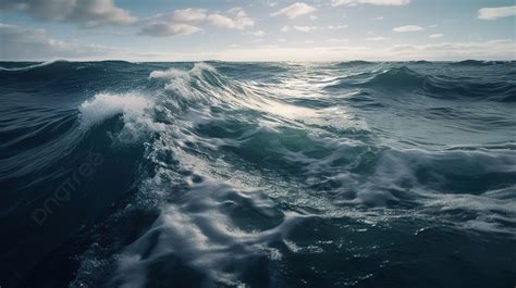 Ocean Surface Ocean Wave Background, Istock Library 4, Crazy Ocean ...