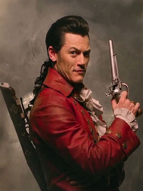 Luke Evans Beauty And The Beast Leather Coat