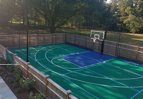 Pickleball Court Gallery | Pickleball court, Basketball court backyard ...