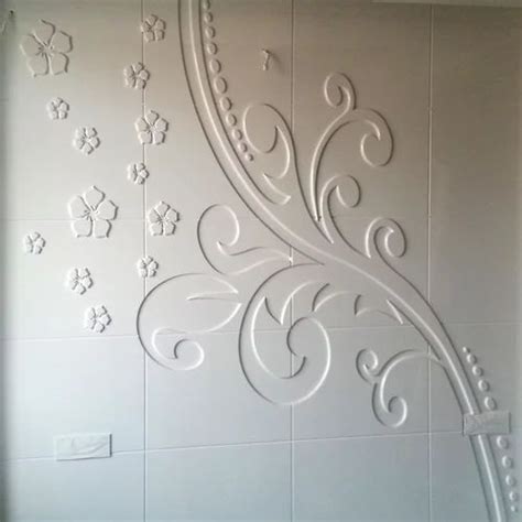 White MDF Wall Panel, for Commercial at Rs 150/sq ft in Delhi | ID ...