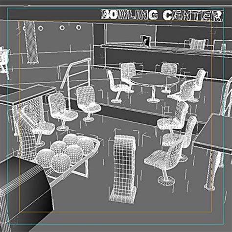 3d Model Bowling Club