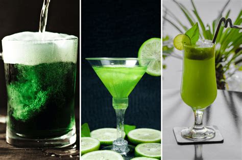 16 Green Cocktails to Get Your Party Started - House Hunk