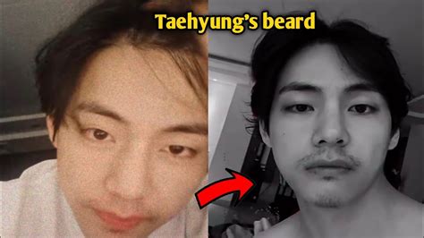 What taehyung is in beard |v mustache & beard |indian bts army reaction ...