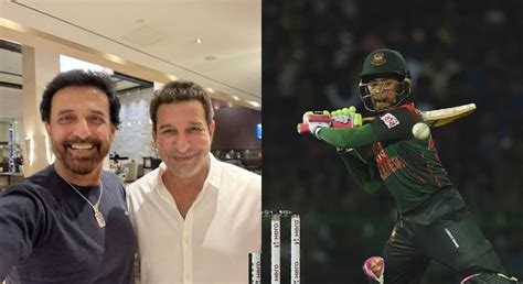 WATCH: Wasim's cheeky reply to Athar Ali's praise on Mushfiqur's strike-rate