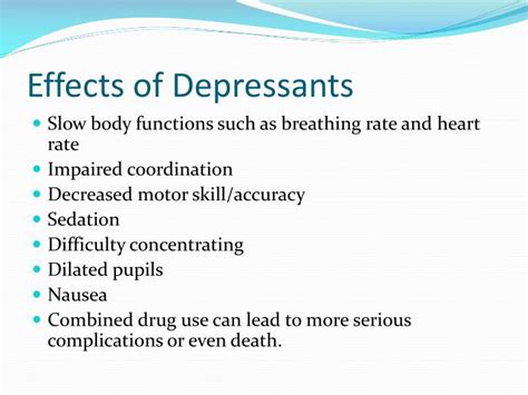 PPT - Stimulants and Depressants PowerPoint Presentation - ID:2862319