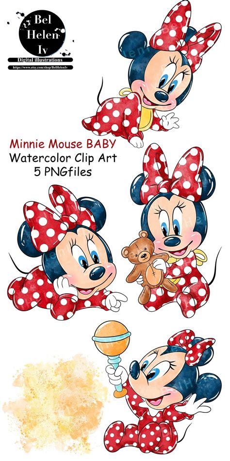 Kawaii Disney, Cute Disney, Minnie Baby, Baby Mouse, Minnie Mouse Party Decorations, Monster ...
