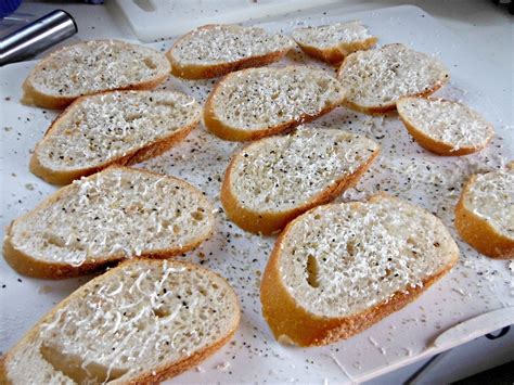 Cooking with Costa: Toasted Baguette Slices