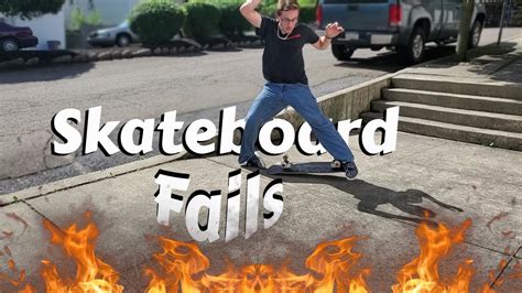 Skateboard fails - YouTube