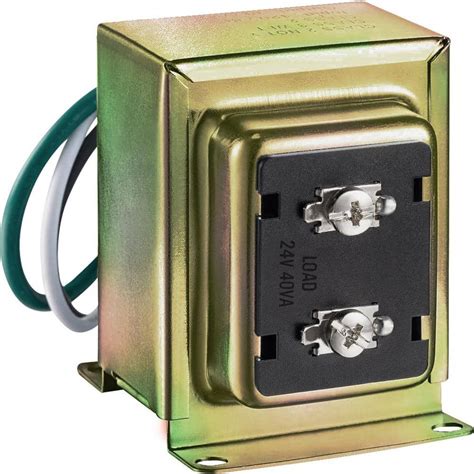 Newhouse Hardware Wired 24V 40vA Doorbell Transformer For Powering ...