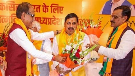 Shivraj Chouhan blesses MP CM designate Mohan Yadav; says ‘I am confident..’ | Mint