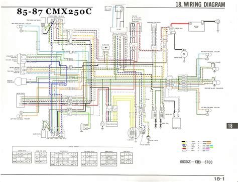 Honda Rebel 1985-1987 Wiring Diagram | Honda Rebel 250 & 450 Forum