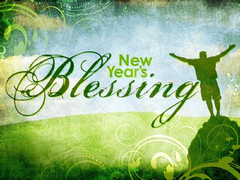 New Years Blessing PowerPoint Sermon | Church New Year Presentations