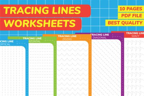 Tracing Lines Worksheets Pdf