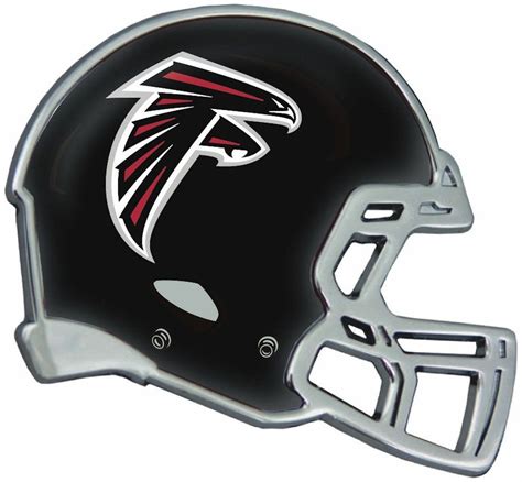 Atlanta Falcons Auto Emblem - Helmet | Atlanta falcons helmet, Helmet ...