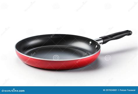 Non Stick Flying Pan Transparent Background -Generative Ai Stock Illustration - Illustration of ...