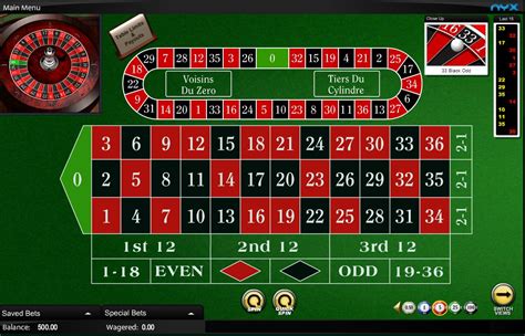 Play European Roulette | Online Casino Games