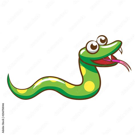 snake vector clipart design Stock Vector | Adobe Stock