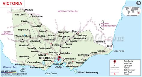 Victoria Map | Map of Victoria