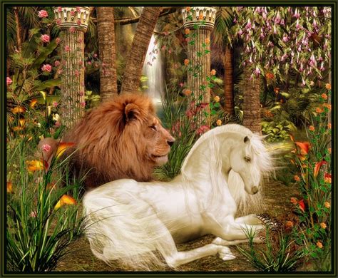 'The Lion And The Unicorn' by sylki51 on DeviantArt