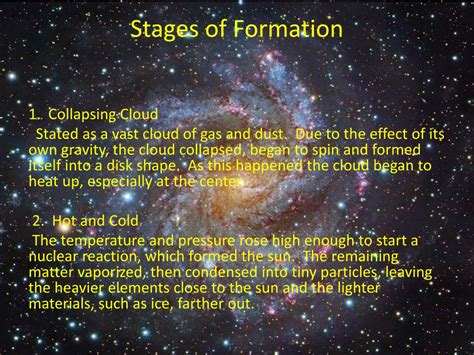 PPT - THE SOLAR SYSTEM Formation PowerPoint Presentation, free download - ID:2250643