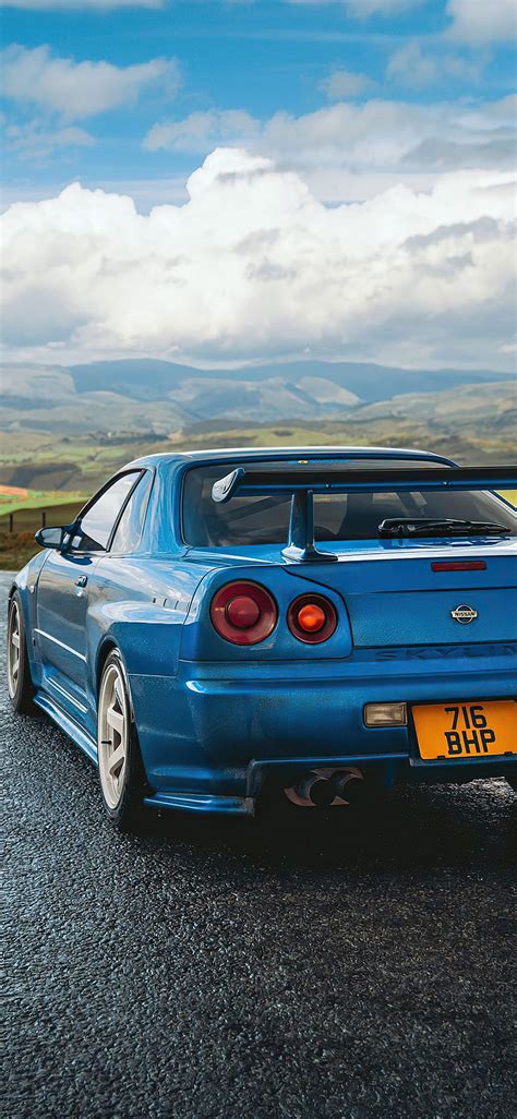 Nissan Skyline Gtr R34 iPhone XS, iPhone 10, iPhone X , , Background, and HD phone wallpaper ...