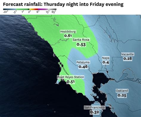 Rainy weather headed to Bay Area. Here's a timeline of impacts