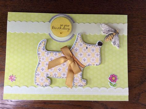 Birthday card -cute dog