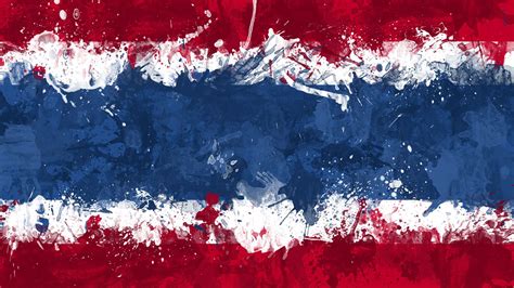 ThailanD | Costa rica flag, Thailand flag, Painting